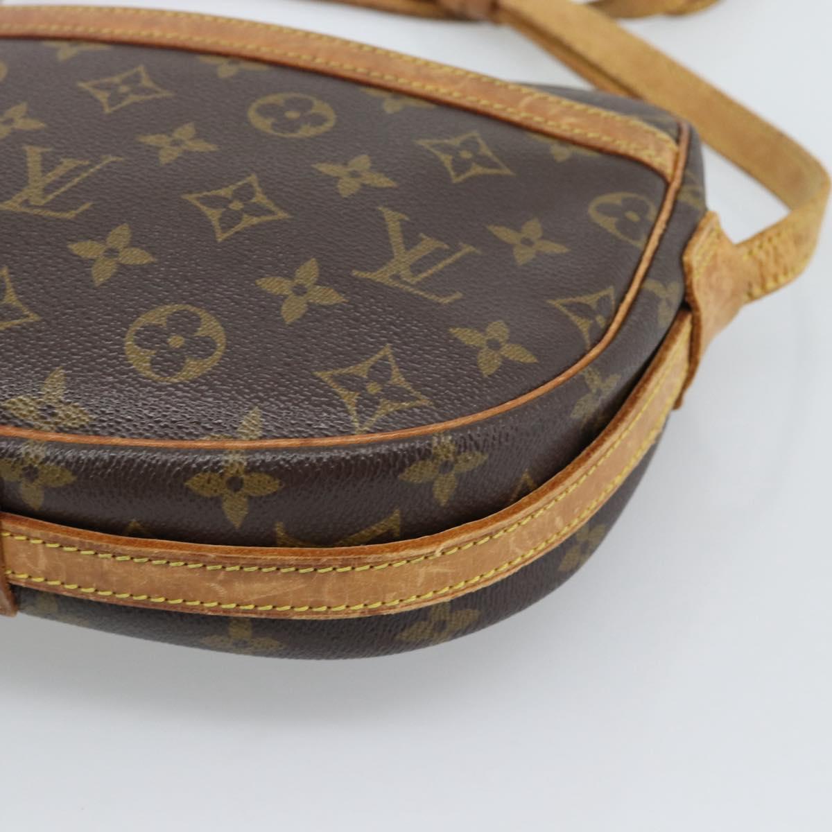 LOUIS VUITTON Monogram Jeune Fille MM Shoulder Bag M51226 LV Auth 194602