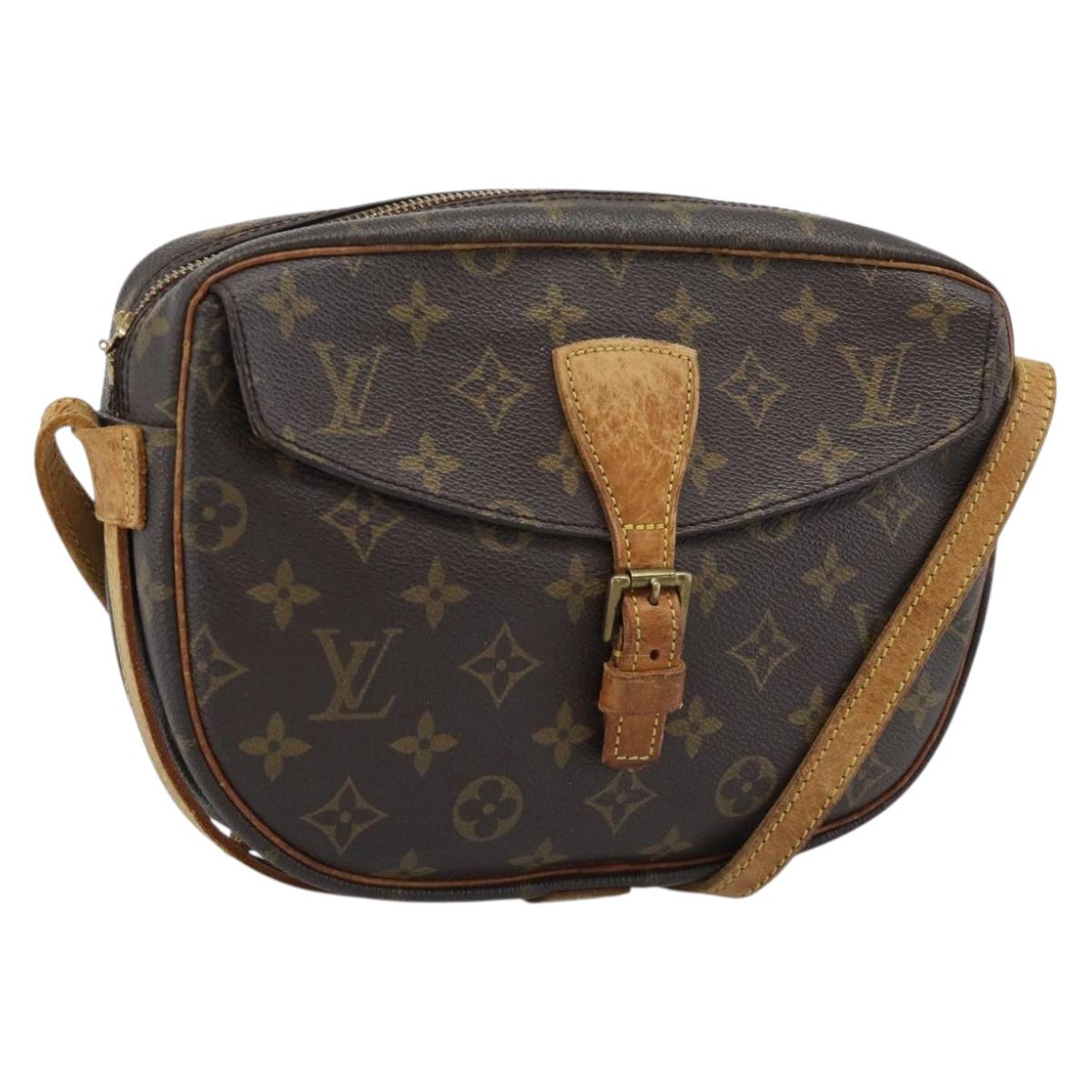 LOUIS VUITTON Monogram Jeune Fille MM Shoulder Bag M51226 LV Auth 194602