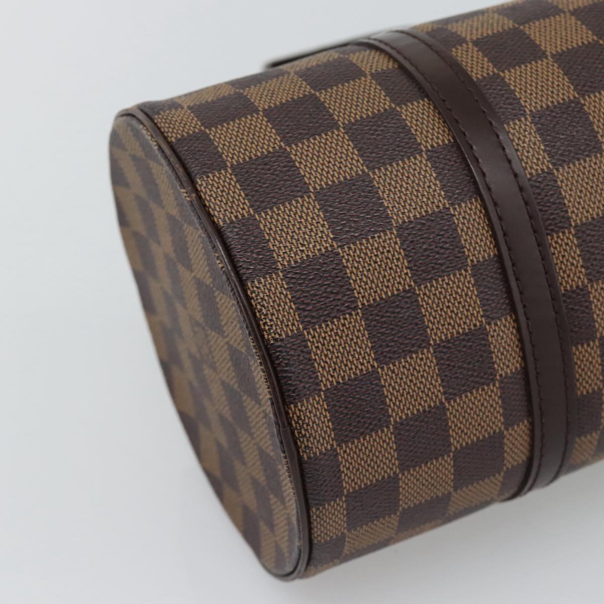 LOUIS VUITTON Damier Ebene Papillon 30 Hand Bag N51303 LV Auth 194608V