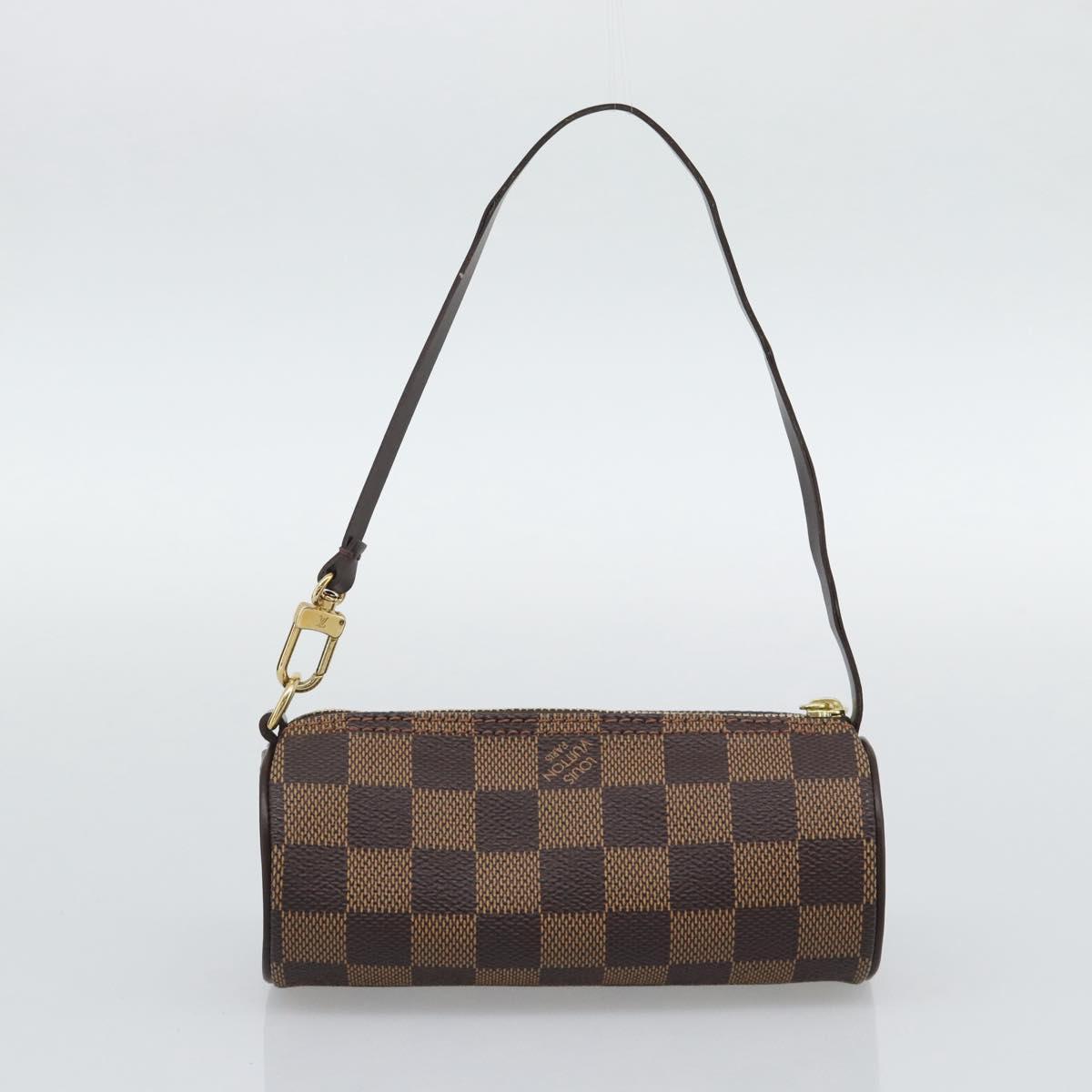 LOUIS VUITTON Damier Ebene Papillon 30 Hand Bag N51303 LV Auth 194608V
