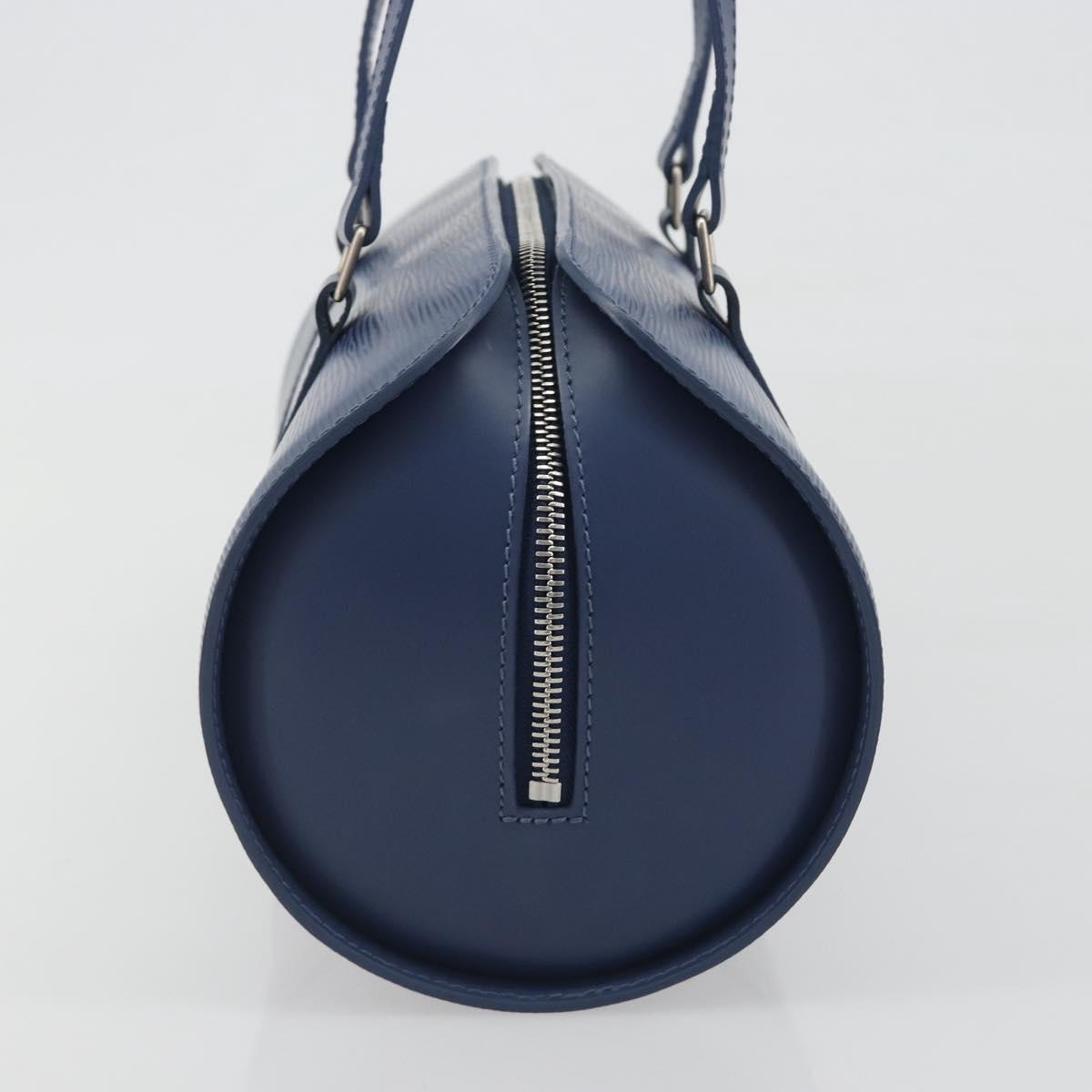 LOUIS VUITTON Epi Soufflot Hand Bag Safir LV Auth 194610SAV