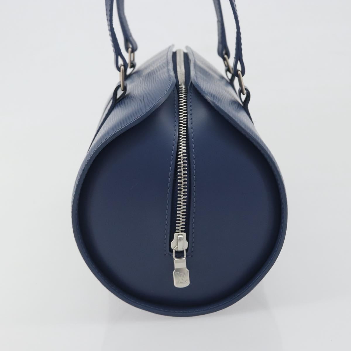 LOUIS VUITTON Epi Soufflot Hand Bag Safir LV Auth 194610SAV