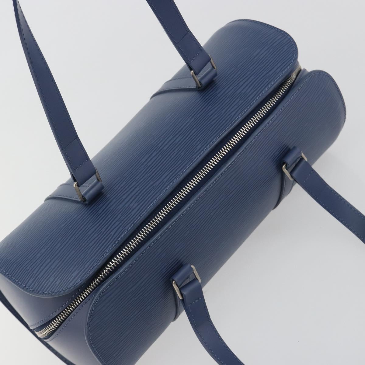 LOUIS VUITTON Epi Soufflot Hand Bag Safir LV Auth 194610SAV