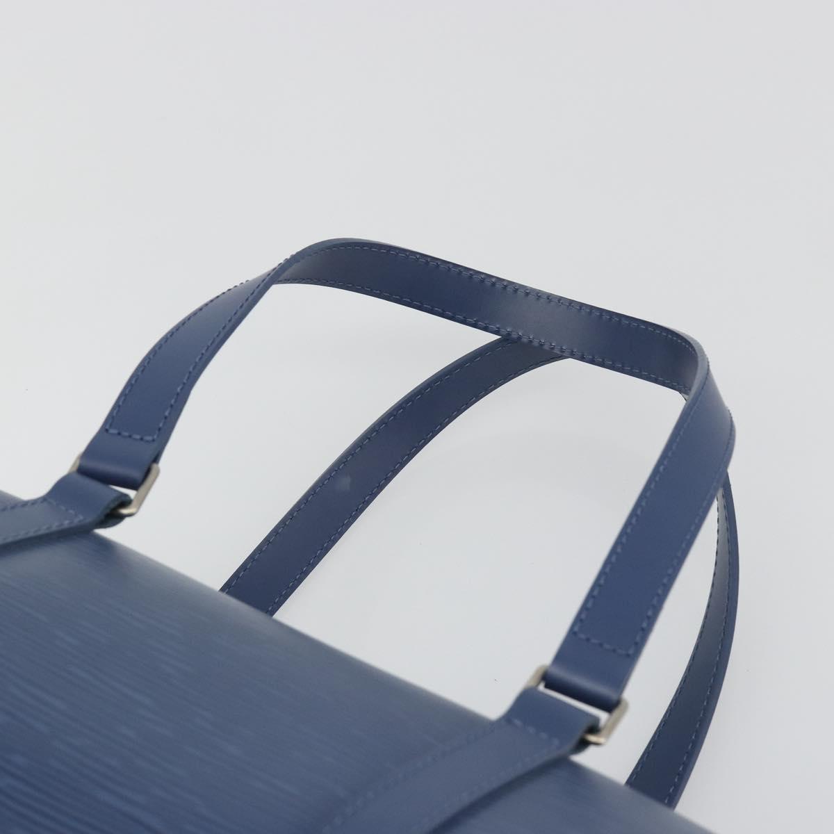 LOUIS VUITTON Epi Soufflot Hand Bag Safir LV Auth 194610SAV