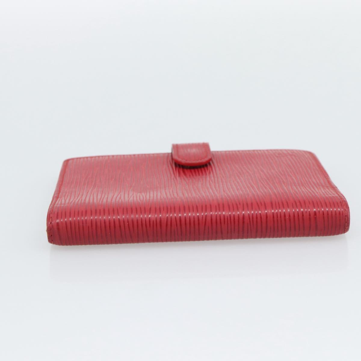 LOUIS VUITTON Epi Agenda PM Day Planner Cover Red R20057 LV Auth 194613