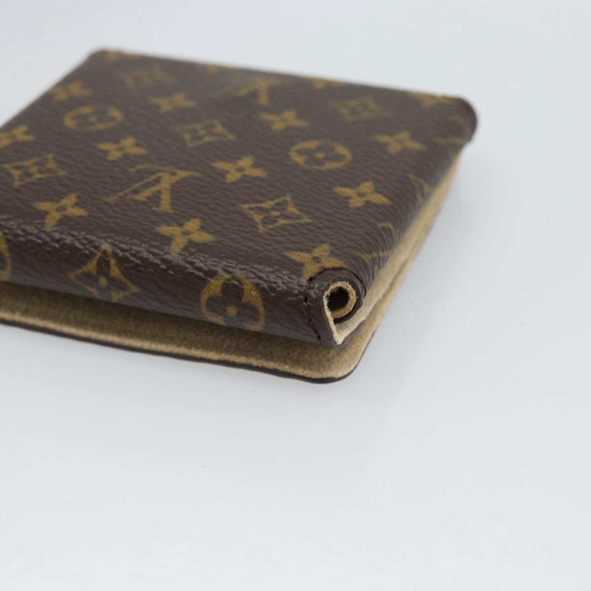 LOUIS VUITTON Monogram Jewelry Case Jewelry Box LV Auth 194617