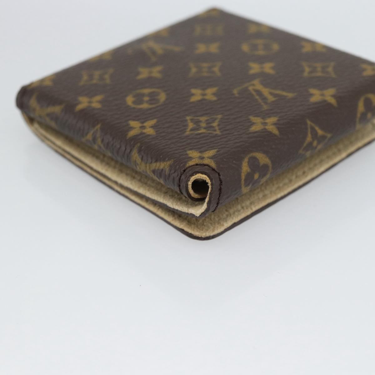 LOUIS VUITTON Monogram Jewelry Case Jewelry Box LV Auth 194617