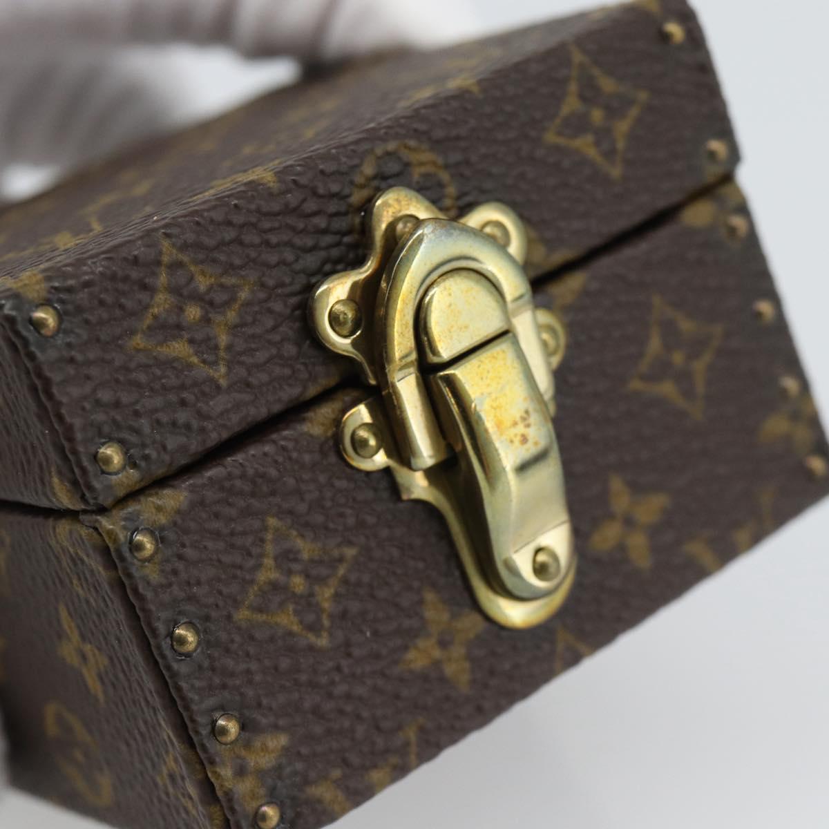 LOUIS VUITTON Accessory Case Eccrine Declaration Jewelry Box M21010 Auth 194621V