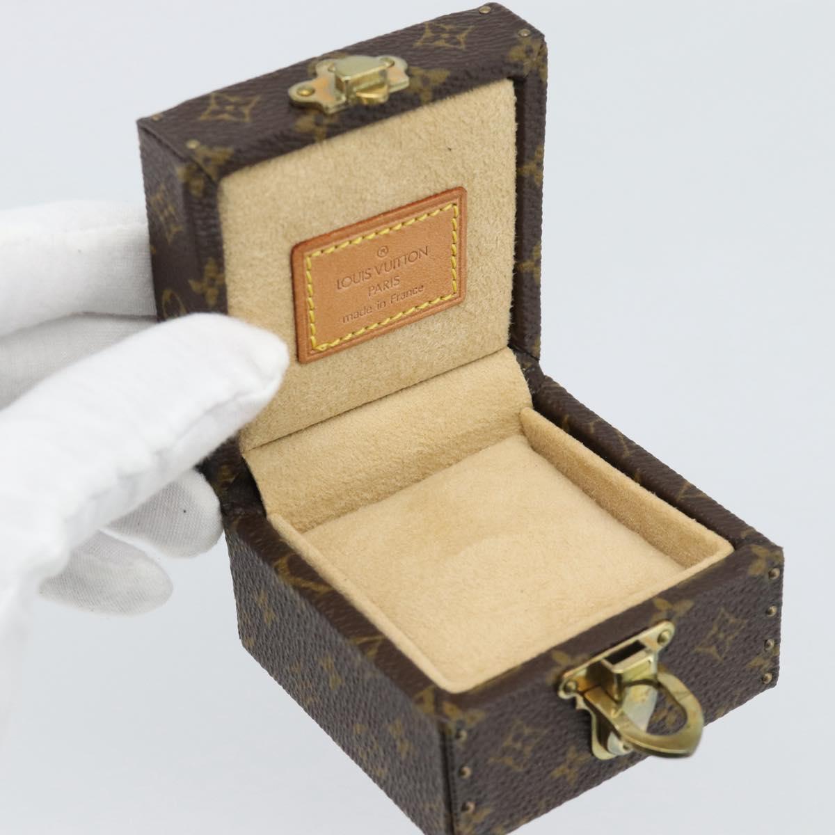 LOUIS VUITTON Accessory Case Eccrine Declaration Jewelry Box M21010 Auth 194621V