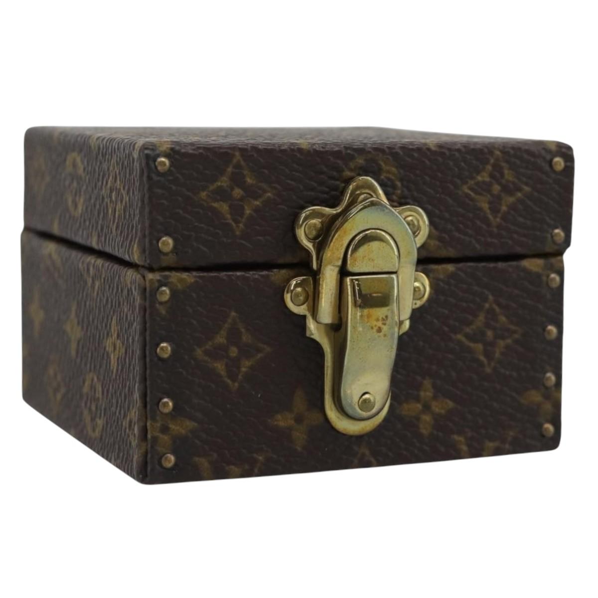 LOUIS VUITTON Accessory Case Eccrine Declaration Jewelry Box M21010 Auth 194621V