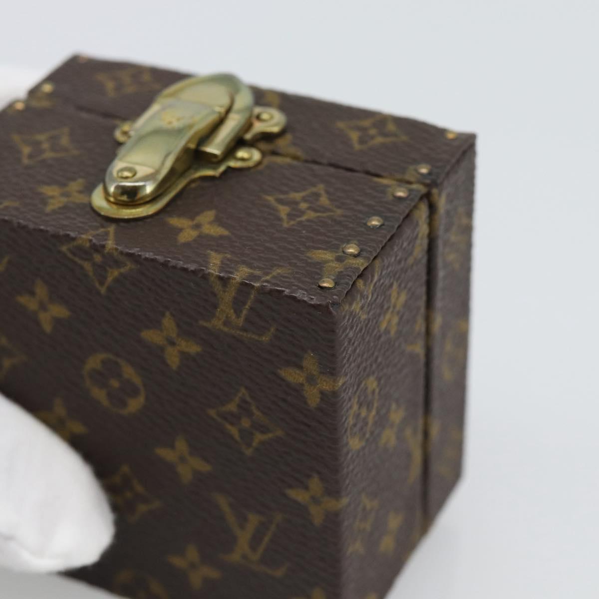 LOUIS VUITTON Accessory Case Eccrine Declaration Jewelry Box M21010 Auth 194621V