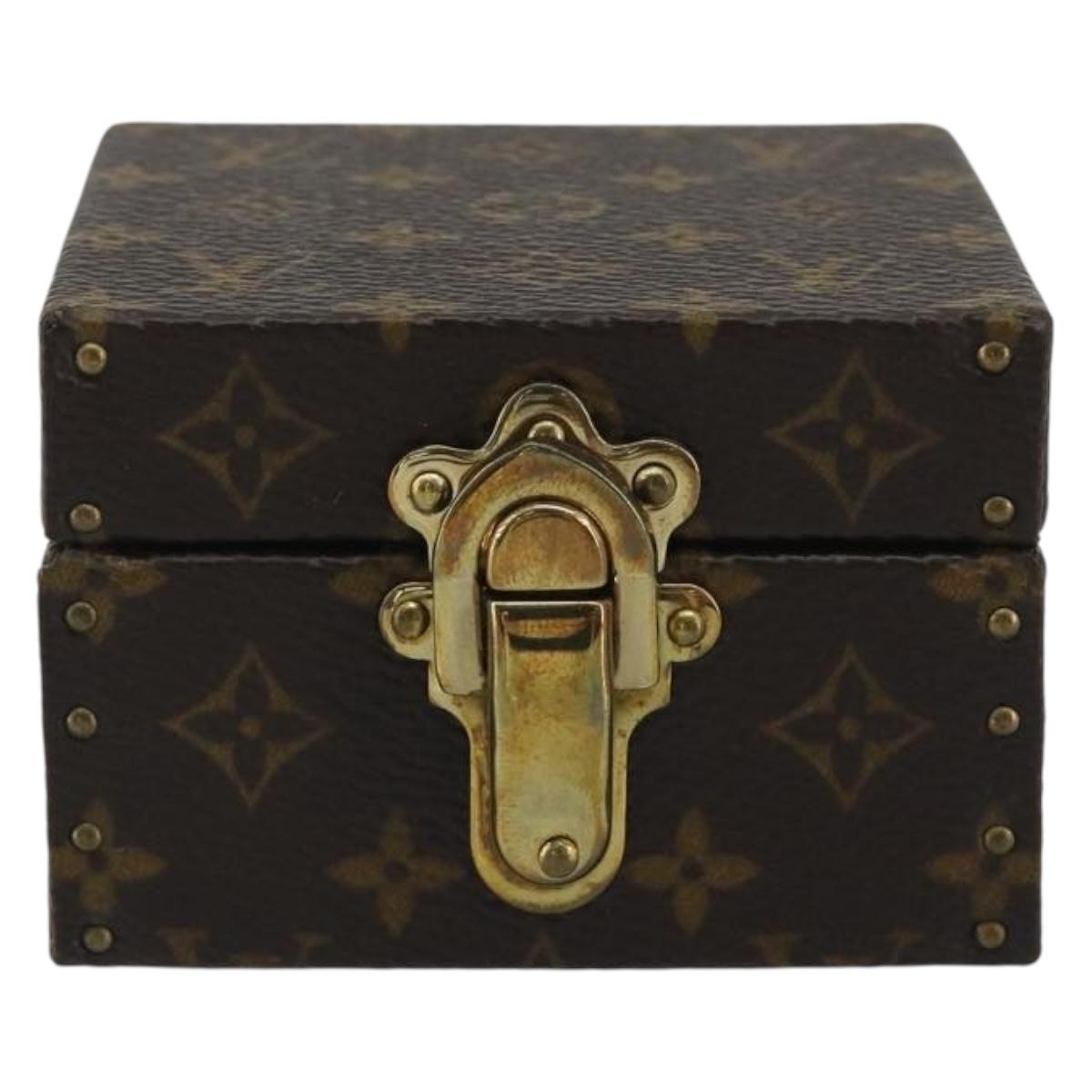 LOUIS VUITTON Accessory Case Eccrine Declaration Jewelry Box M21010 Auth 194622V
