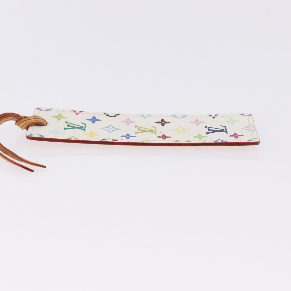 LOUIS VUITTON Monogram Multicolor Mark Page Kadu Bookmark M99196 Auth 194623V