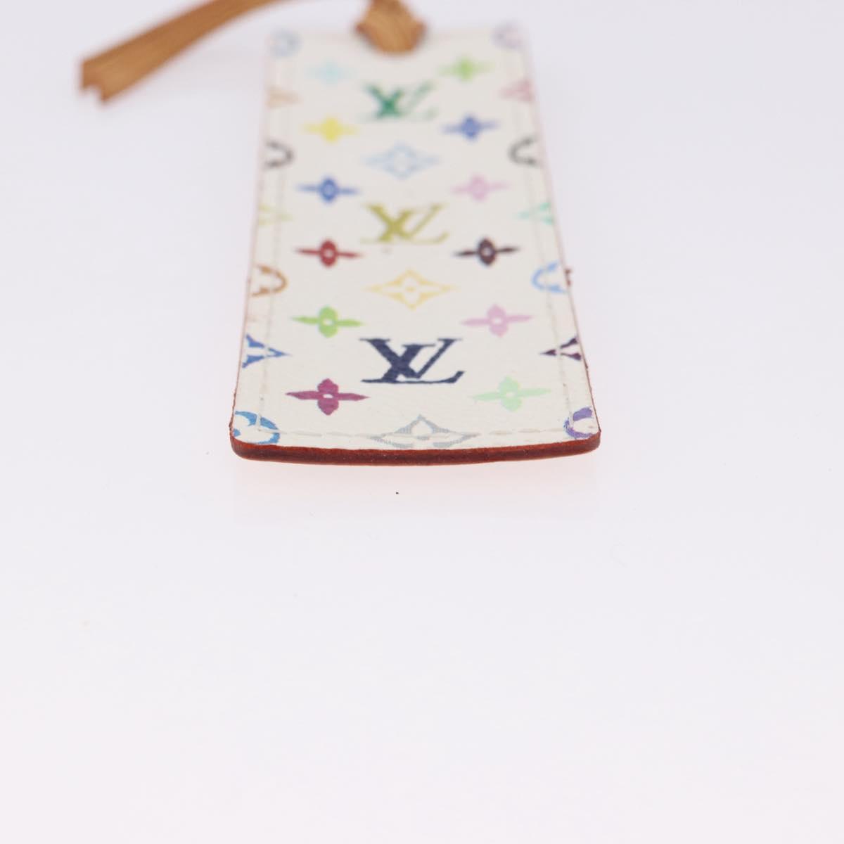 LOUIS VUITTON Monogram Multicolor Mark Page Kadu Bookmark M99196 Auth 194623V
