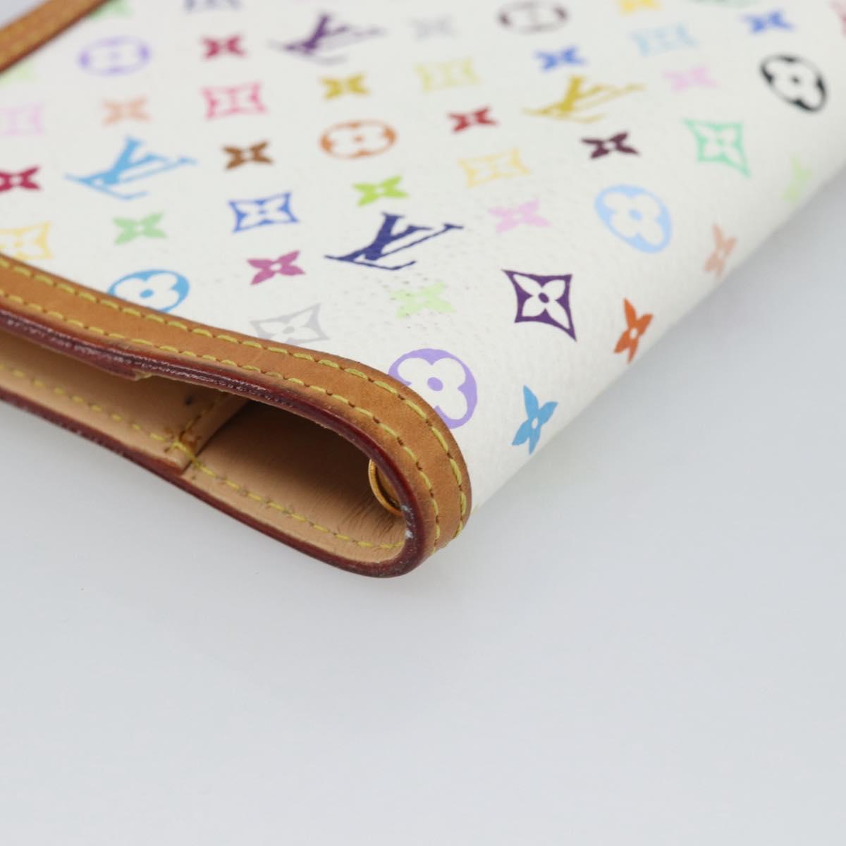 LOUIS VUITTON Monogram Multicolor Agenda PM Planner Cover R21074 Auth 194630