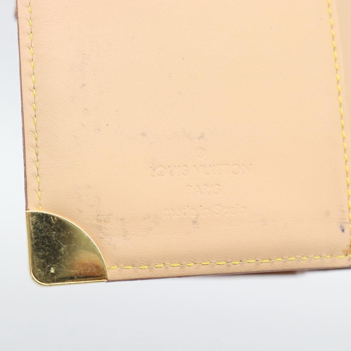 LOUIS VUITTON Monogram Multicolor Agenda PM Planner Cover R21074 Auth 194630