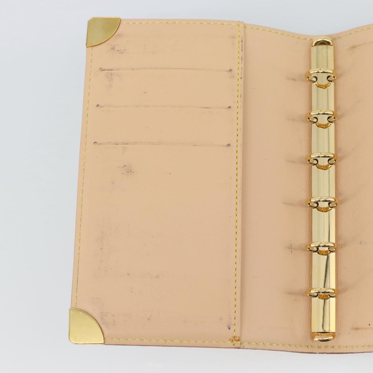 LOUIS VUITTON Monogram Multicolor Agenda PM Planner Cover R21074 Auth 194630