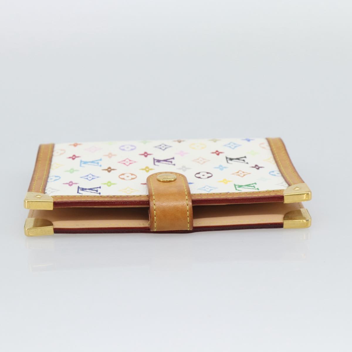 LOUIS VUITTON Monogram Multicolor Agenda PM Planner Cover R21074 Auth 194630