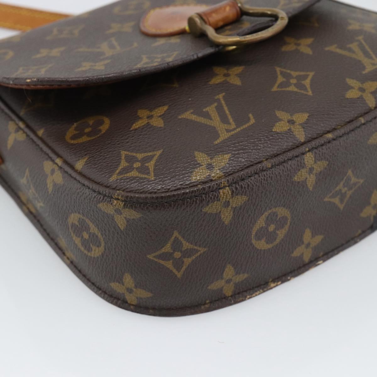 LOUIS VUITTON Monogram Saint Cloud MM Shoulder Bag M51243 LV Auth 194631
