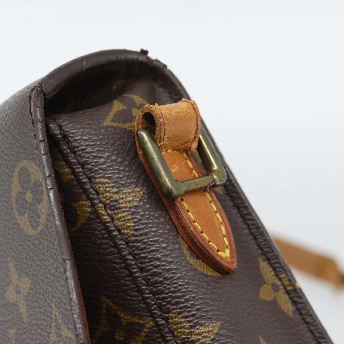 LOUIS VUITTON Monogram Saint Cloud MM Shoulder Bag M51243 LV Auth 194631