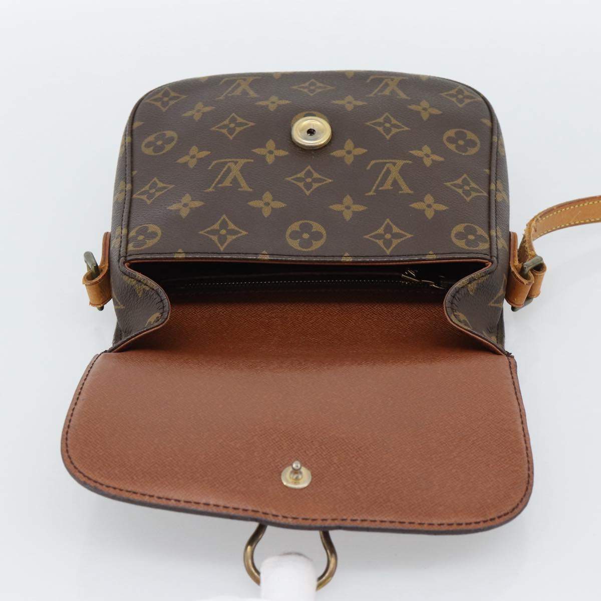 LOUIS VUITTON Monogram Saint Cloud MM Shoulder Bag M51243 LV Auth 194631