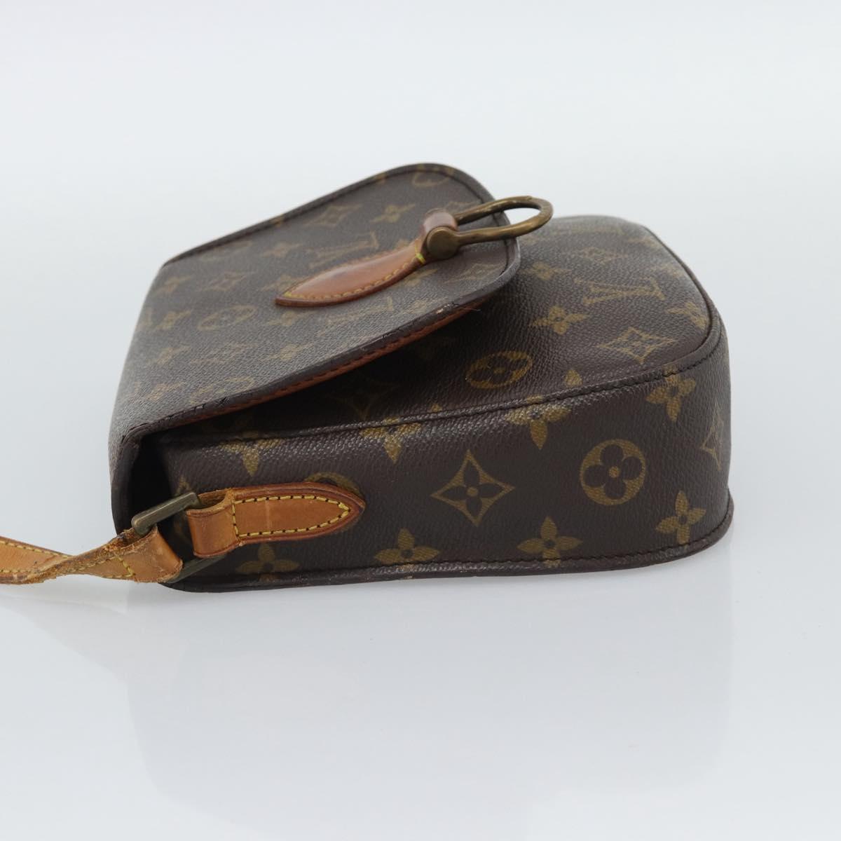 LOUIS VUITTON Monogram Saint Cloud MM Shoulder Bag M51243 LV Auth 194631