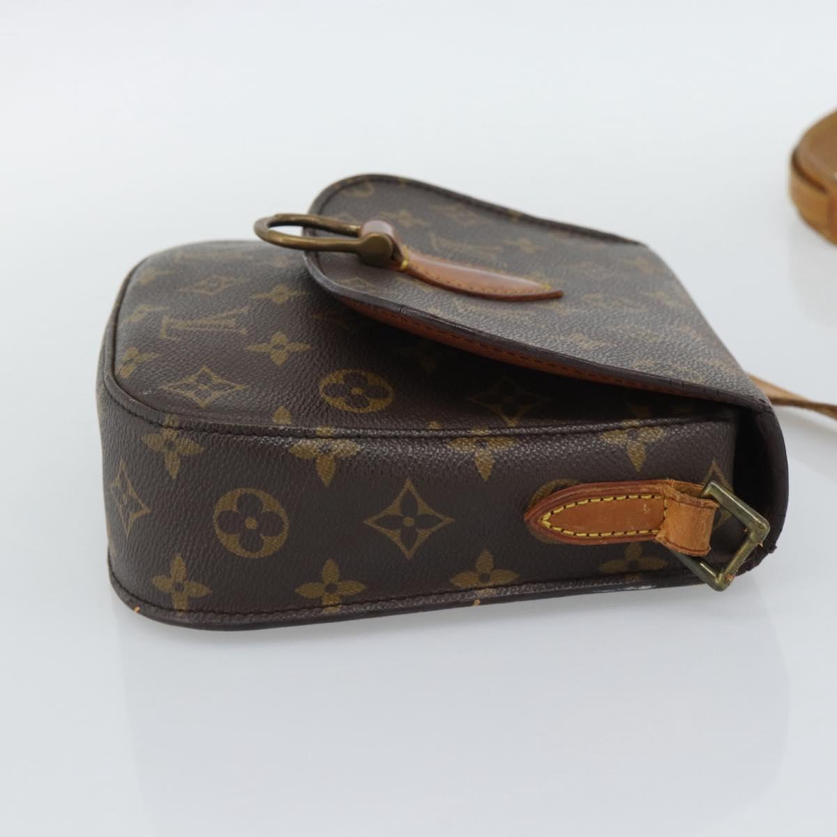 LOUIS VUITTON Monogram Saint Cloud MM Shoulder Bag M51243 LV Auth 194631