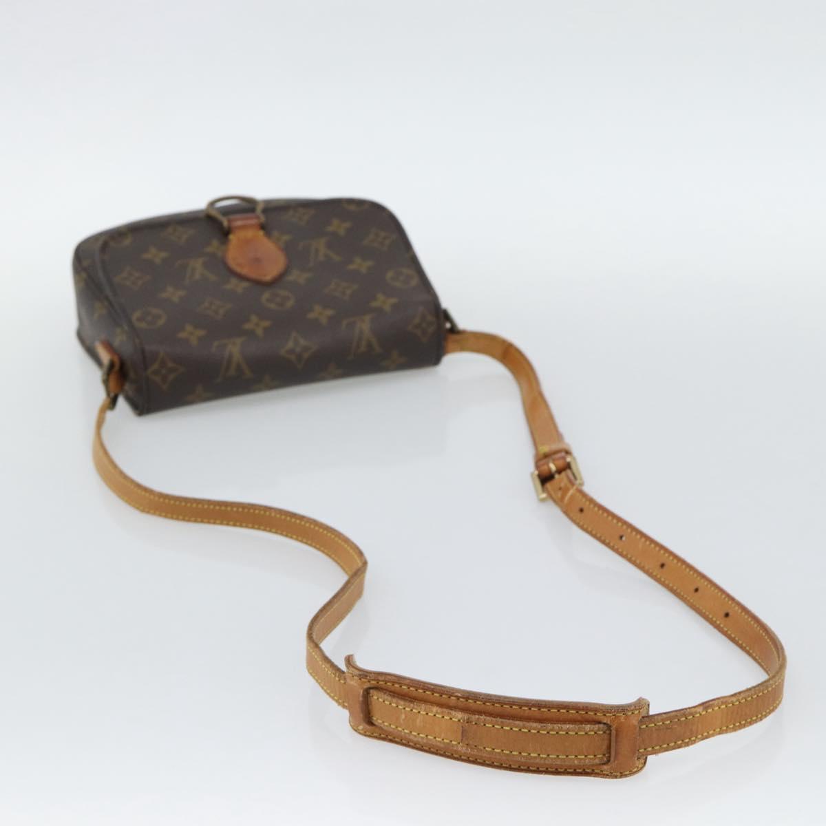 LOUIS VUITTON Monogram Saint Cloud MM Shoulder Bag M51243 LV Auth 194631