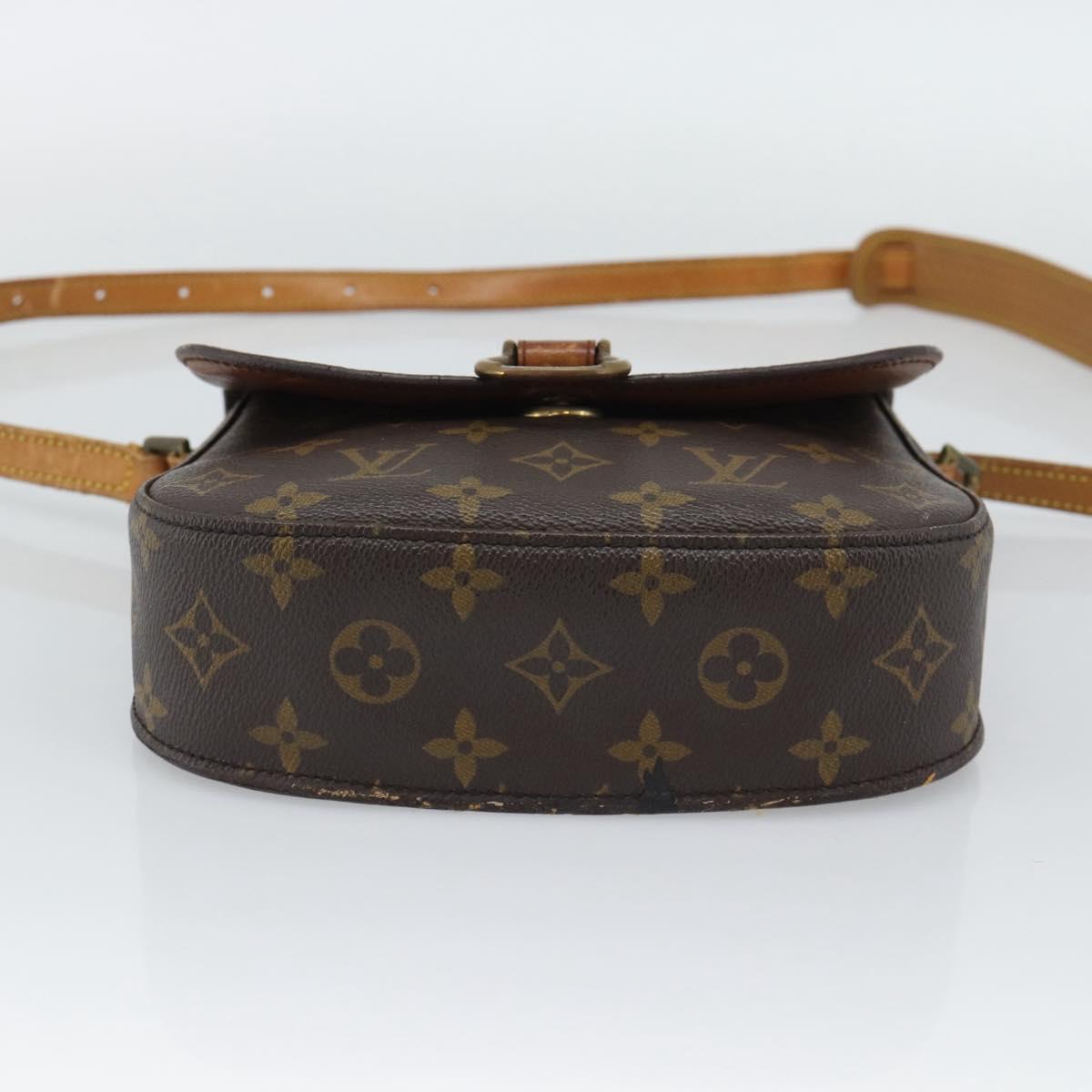 LOUIS VUITTON Monogram Saint Cloud MM Shoulder Bag M51243 LV Auth 194631