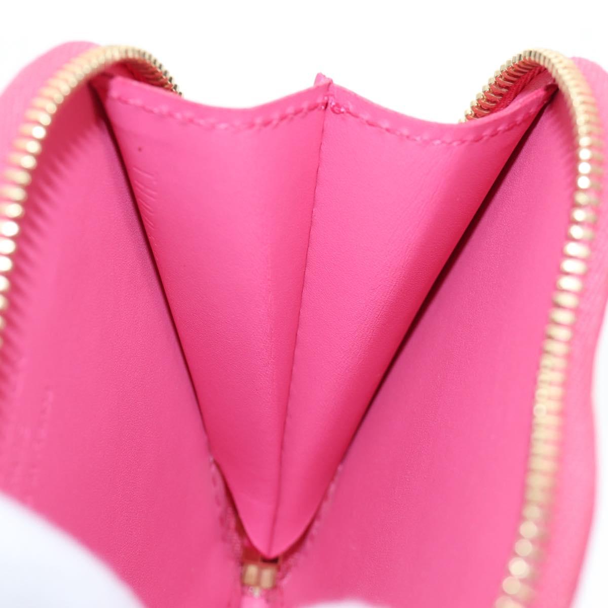 LOUIS VUITTON Vernis Porte Monnaie Coeur Purse Fran Boise M919BF Auth 194634V