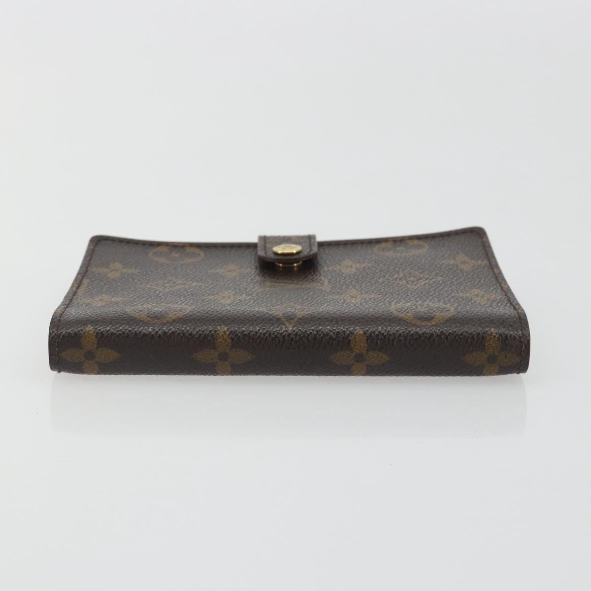 LOUIS VUITTON Monogram Agenda PM Day Planner Cover R20005 LV Auth 194635