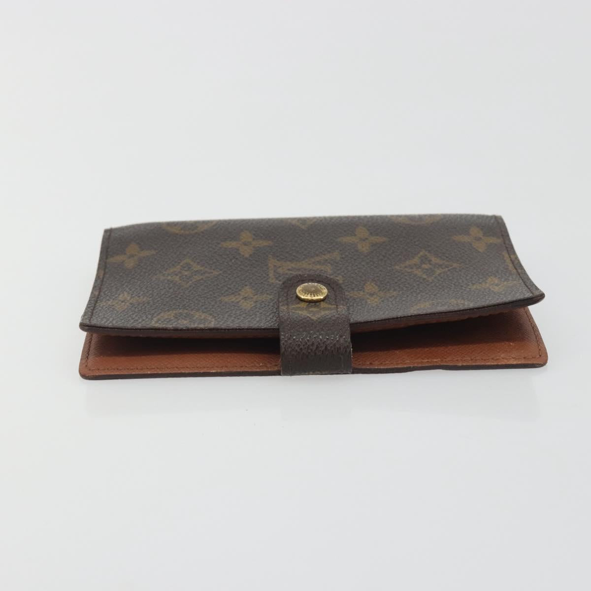 LOUIS VUITTON Monogram Agenda PM Day Planner Cover R20005 LV Auth 194636
