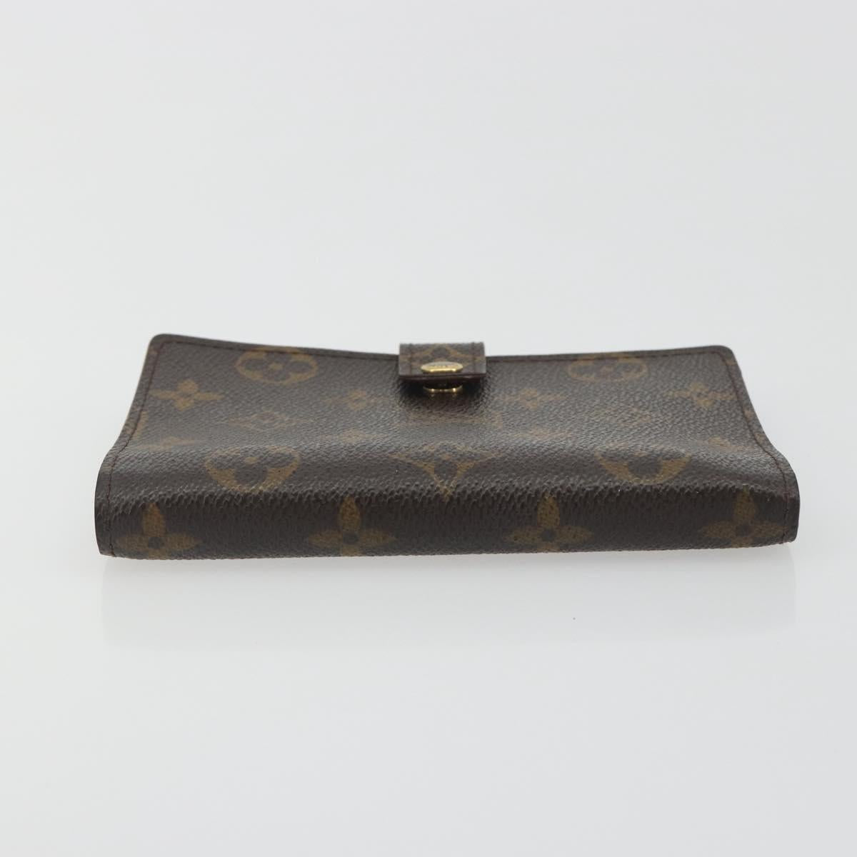 LOUIS VUITTON Monogram Agenda PM Day Planner Cover R20005 LV Auth 194636