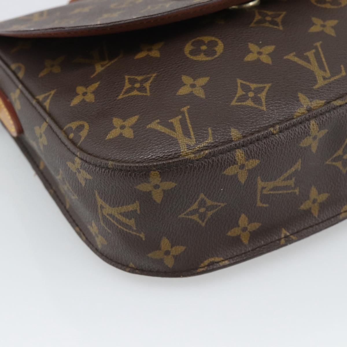 LOUIS VUITTON Monogram Saint Cloud GM Shoulder Bag M51242 LV Auth 194637