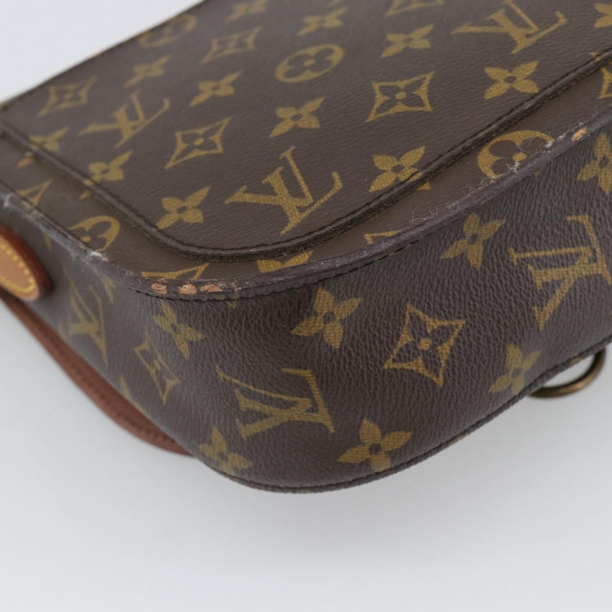 LOUIS VUITTON Monogram Saint Cloud GM Shoulder Bag M51242 LV Auth 194637