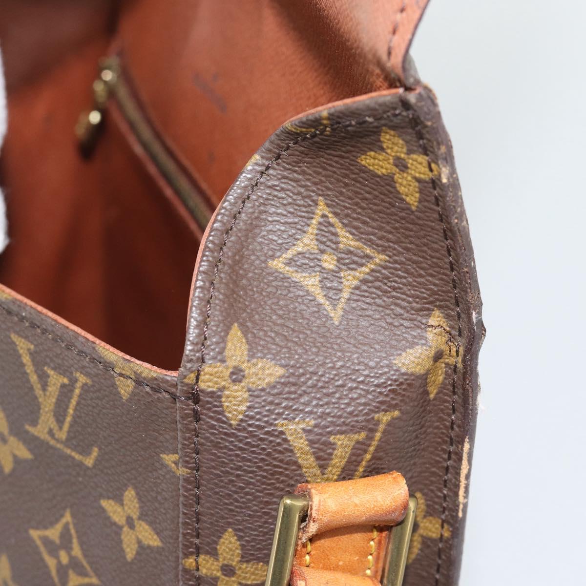 LOUIS VUITTON Monogram Saint Cloud GM Shoulder Bag M51242 LV Auth 194637