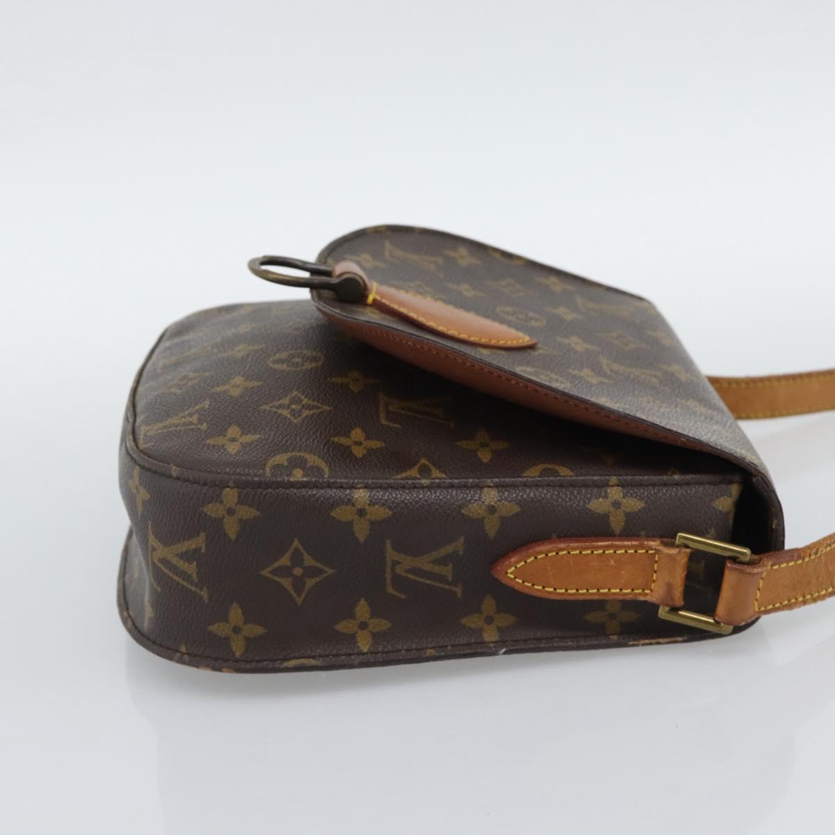 LOUIS VUITTON Monogram Saint Cloud GM Shoulder Bag M51242 LV Auth 194637