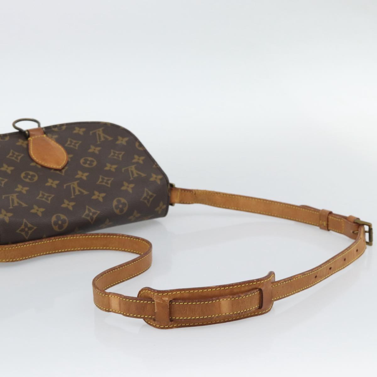LOUIS VUITTON Monogram Saint Cloud GM Shoulder Bag M51242 LV Auth 194637