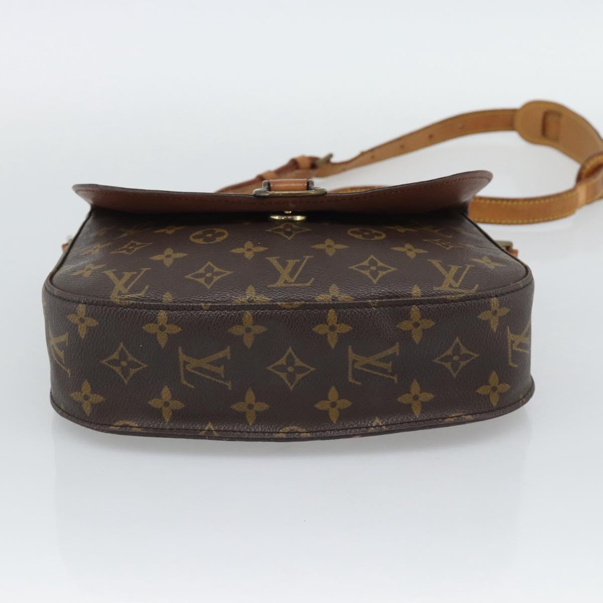 LOUIS VUITTON Monogram Saint Cloud GM Shoulder Bag M51242 LV Auth 194637