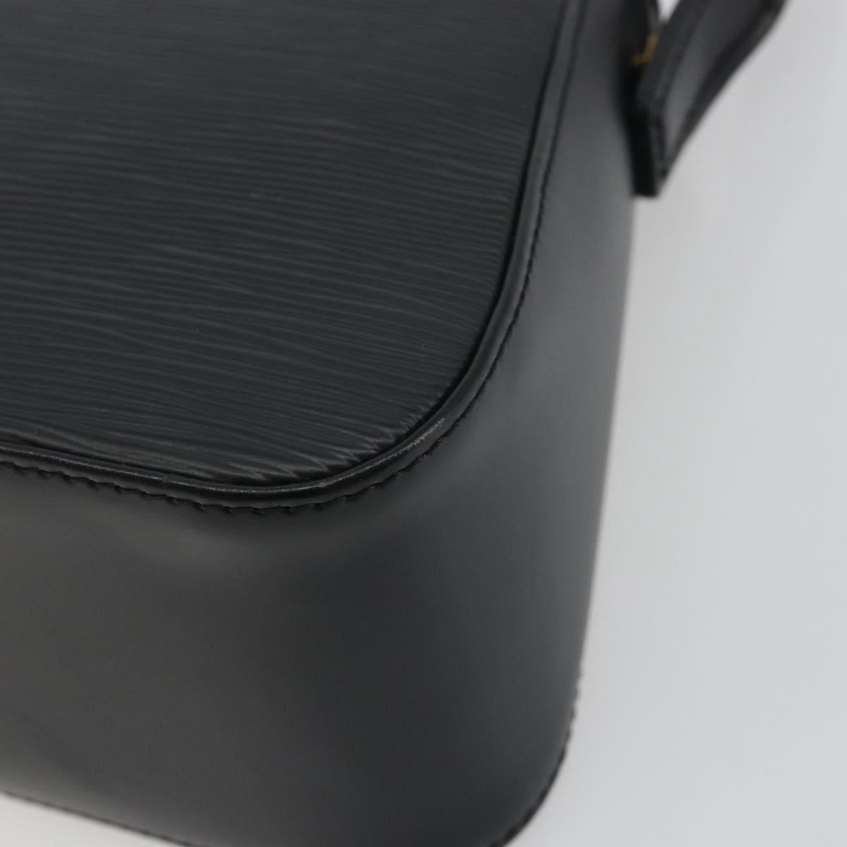 LOUIS VUITTON Epi Mini Looping Shoulder Bag SPO Black LV Auth 194642SM