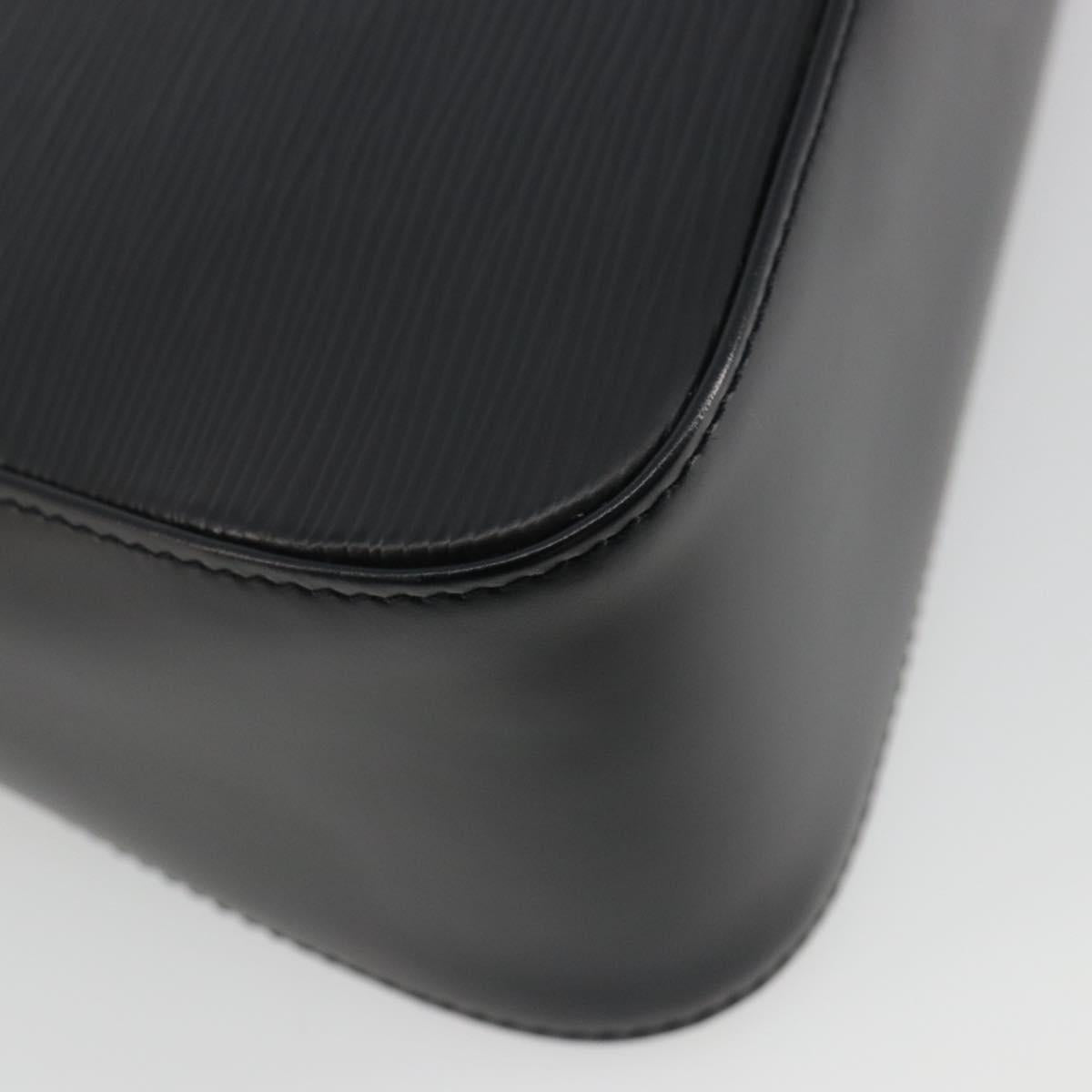 LOUIS VUITTON Epi Mini Looping Shoulder Bag SPO Black LV Auth 194642SM