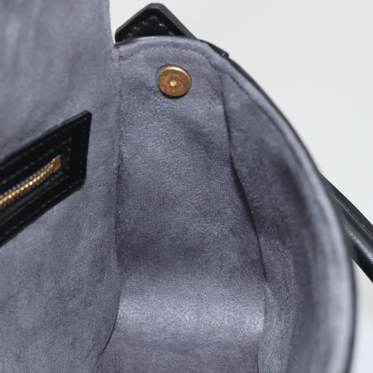 LOUIS VUITTON Epi Mini Looping Shoulder Bag SPO Black LV Auth 194642SM