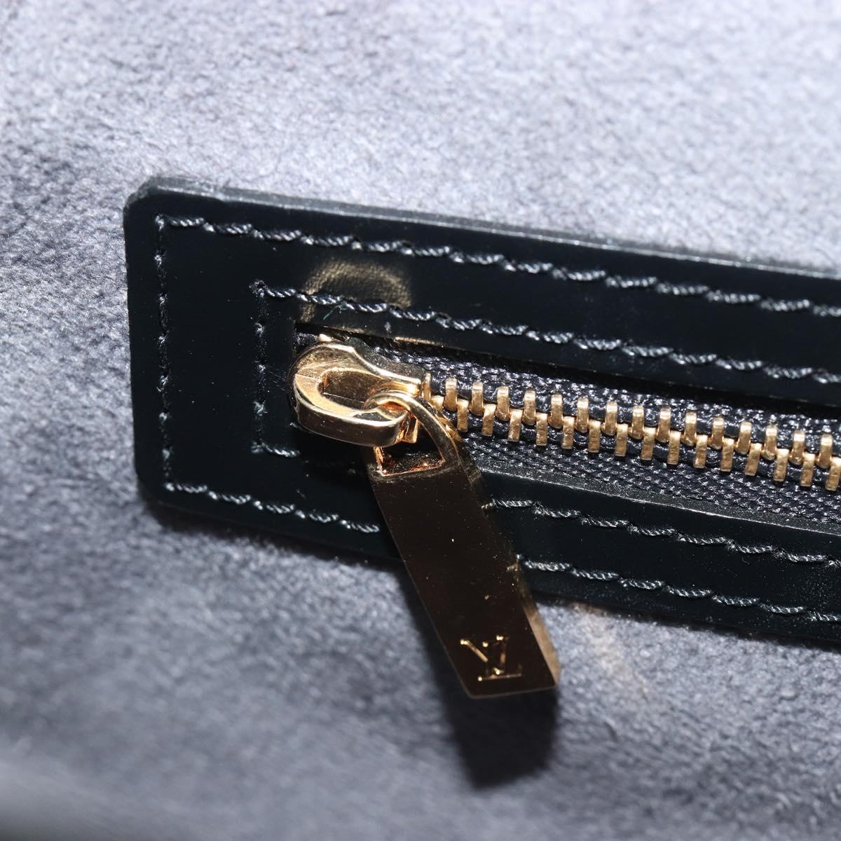 LOUIS VUITTON Epi Mini Looping Shoulder Bag SPO Black LV Auth 194642SM