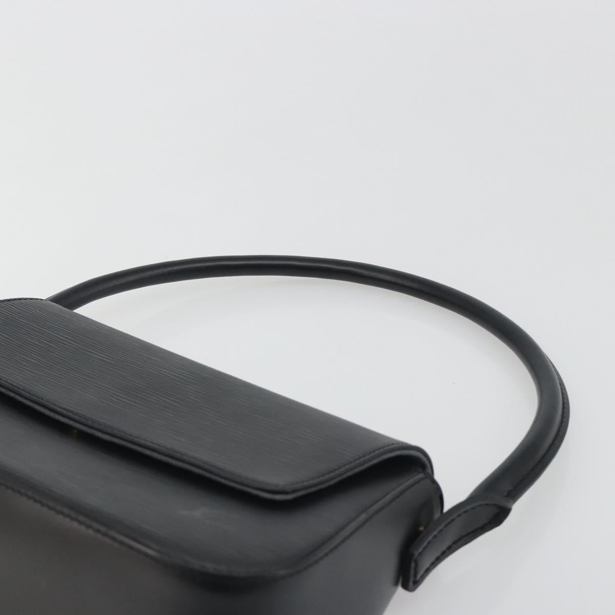 LOUIS VUITTON Epi Mini Looping Shoulder Bag SPO Black LV Auth 194642SM