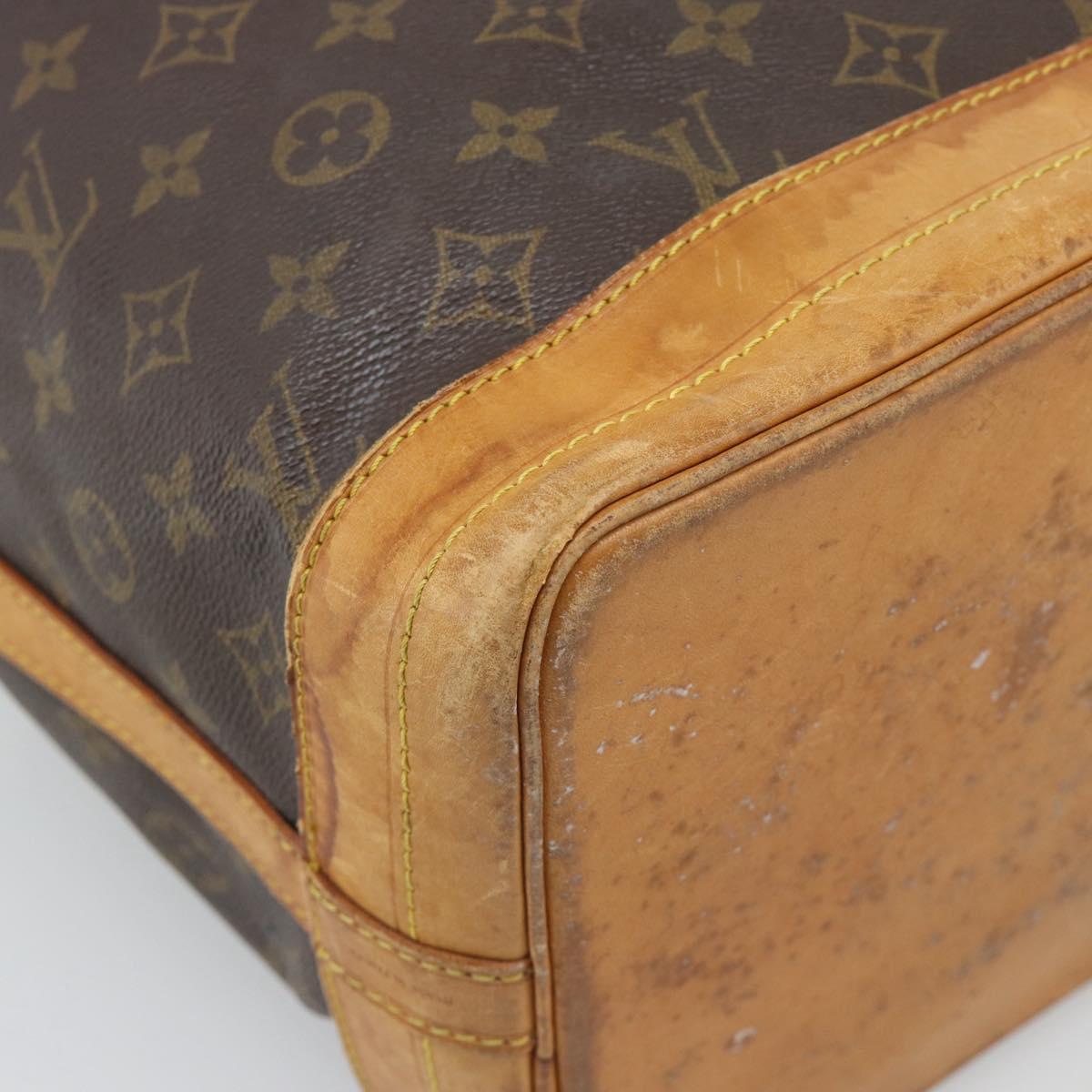 LOUIS VUITTON Monogram Noe Shoulder Bag M42224 LV Auth 194654