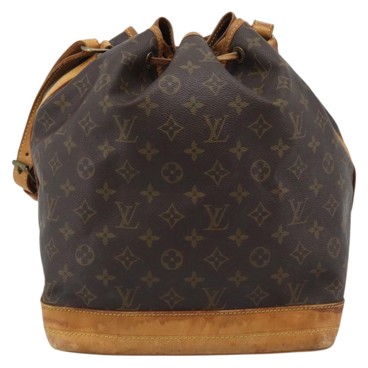 LOUIS VUITTON Monogram Noe Shoulder Bag M42224 LV Auth 194654