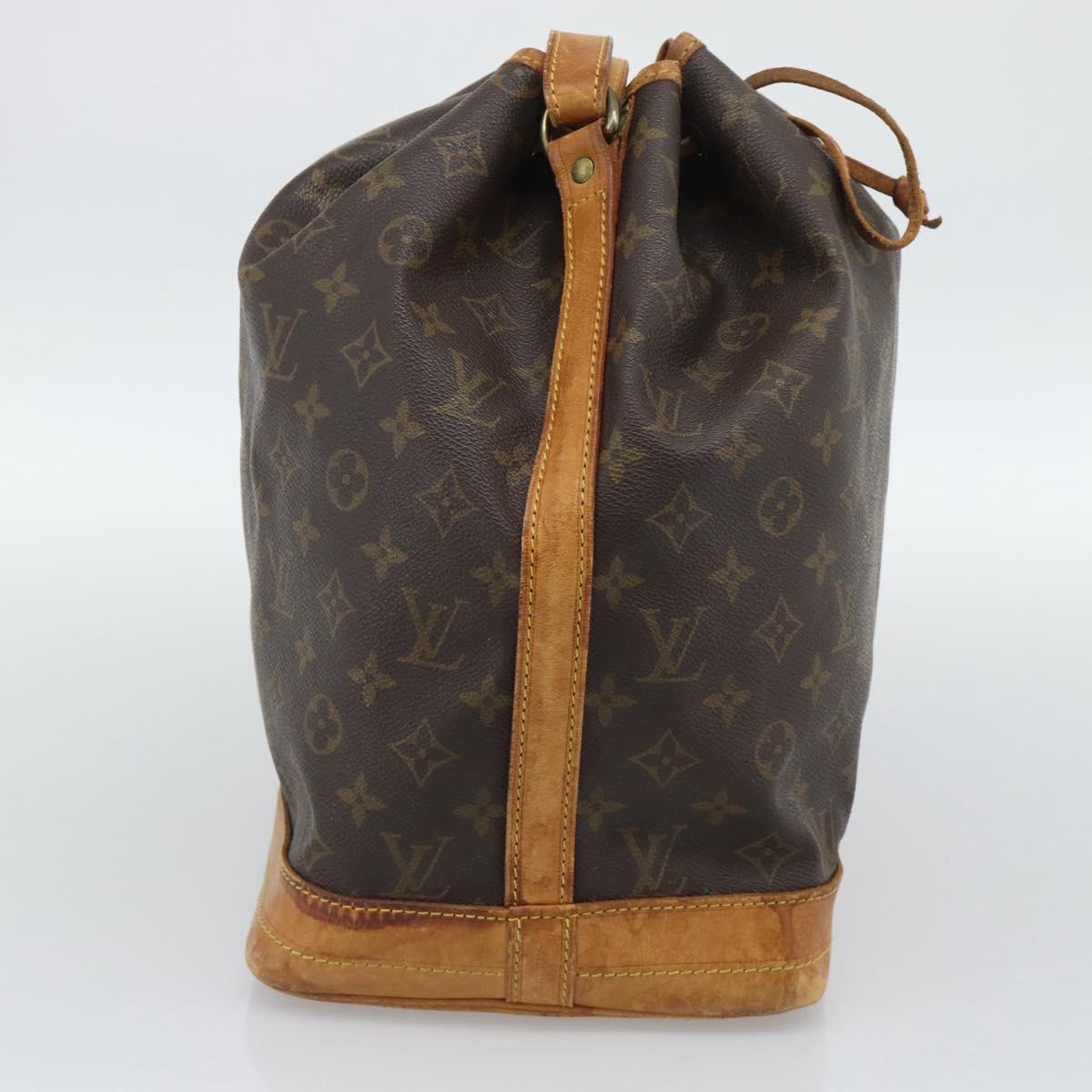 LOUIS VUITTON Monogram Noe Shoulder Bag M42224 LV Auth 194654