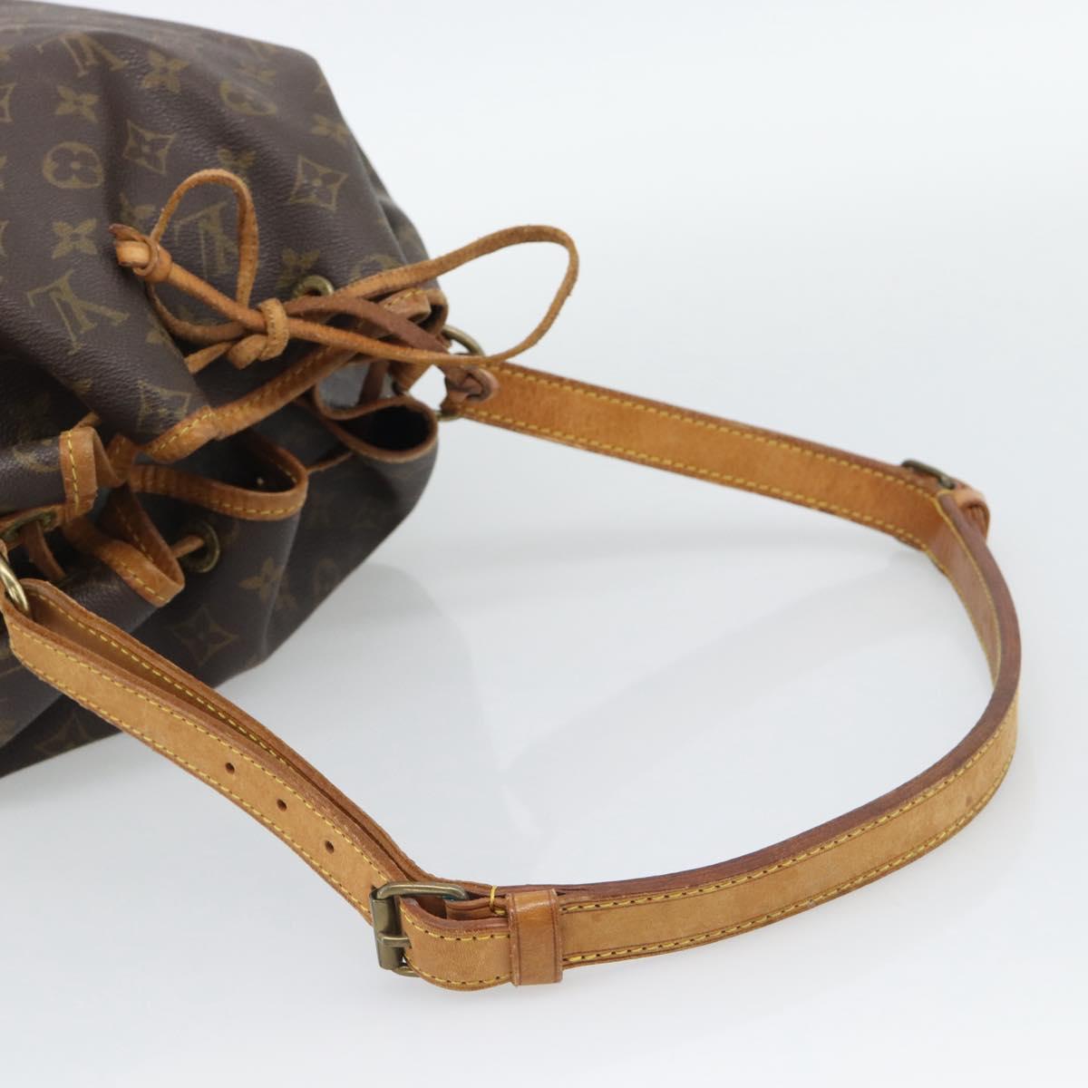 LOUIS VUITTON Monogram Noe Shoulder Bag M42224 LV Auth 194654