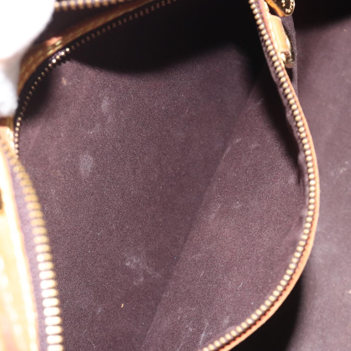 LOUIS VUITTON Monogram Vernis Blair MM Bag 2way Amarante M91619 LV Auth 194675