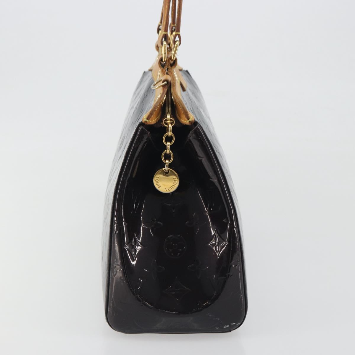 LOUIS VUITTON Monogram Vernis Blair MM Bag 2way Amarante M91619 LV Auth 194675